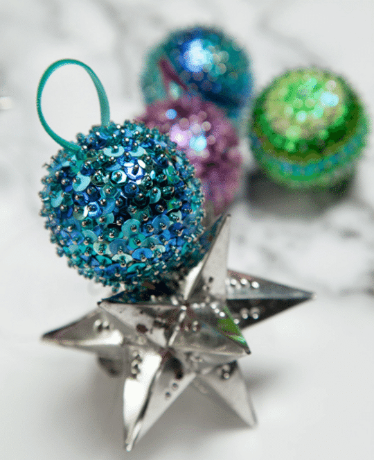 Sequin Ornament Kit Dragonfly Designs