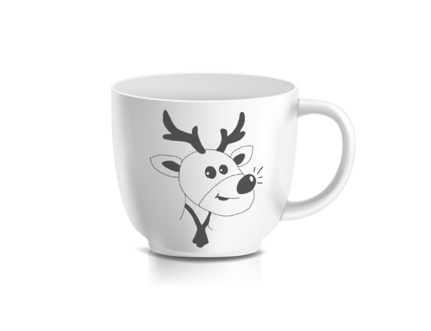 Reindeer mug