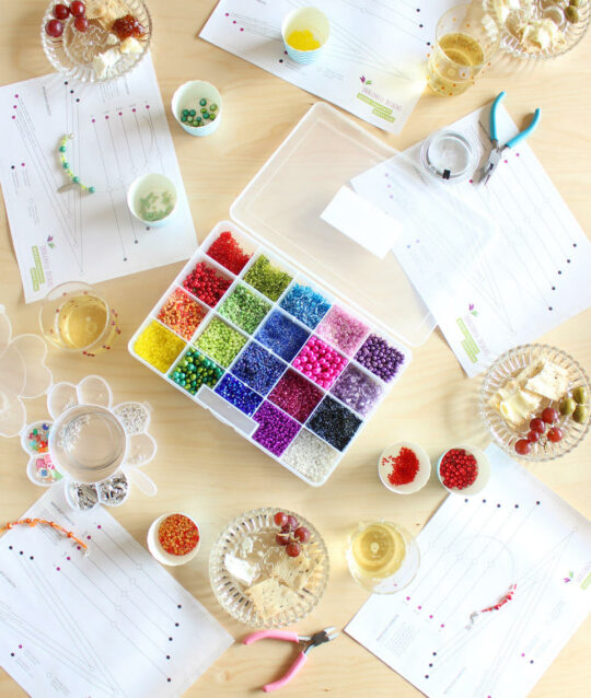 Host a Jewelry Making Birthday Party Kit Dragonfly Designs